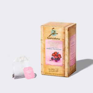 Hibiscus Berry Tea Carton and Bag
