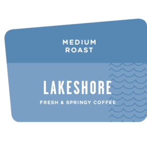 Label of Lakeshort Medium Roast