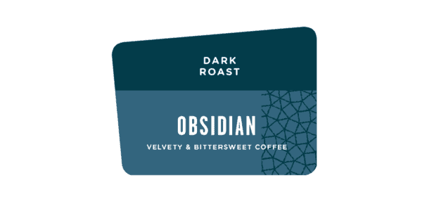 Label of Obsidian Dark Roast