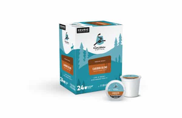 24 count of Caribou Coffee Caribou Blend K-Cup Pods