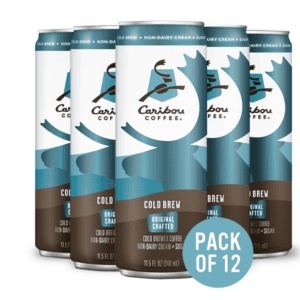 Caribou's crafted cold brew ready-to-drink cans