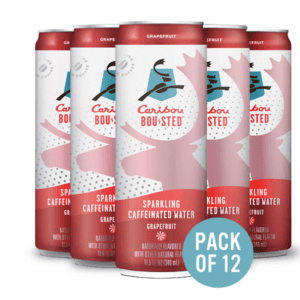 Caribou's grapefruit ready-to-drink cans