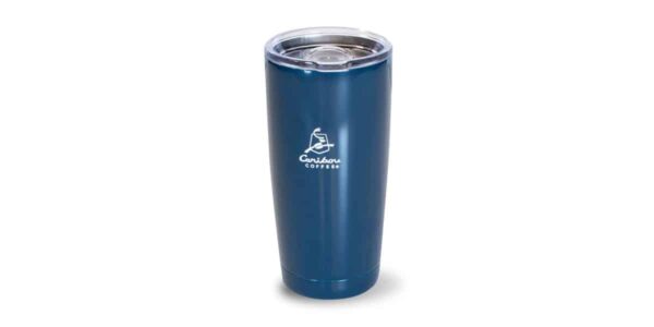 Tall Navy Stainless - back with white logo