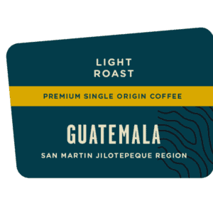 Light Roast Guatemala label