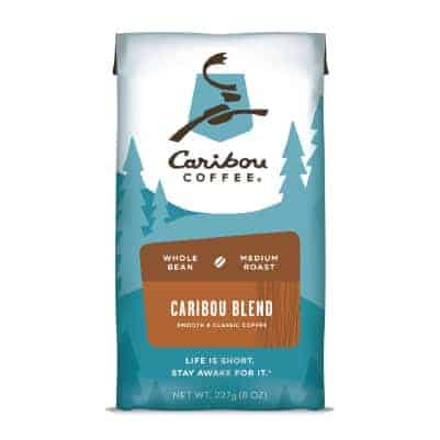 Caribou Blend available for coffee subscriptions.