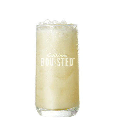 Iced Pina Colada Mocktail Caribou BOUsted caffeinated beverages