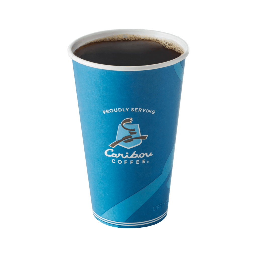 cup of caribou coffee
