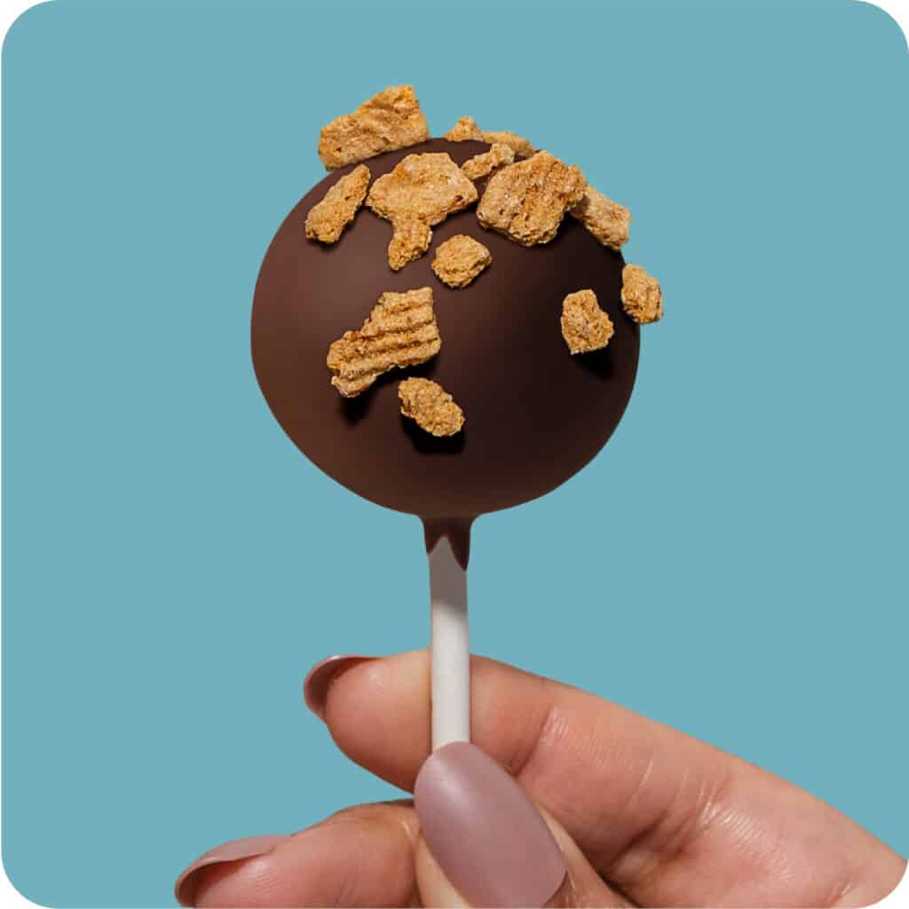 Campfire Cake Pop on the Caribou Coffee Summer Menu. Order one now.
