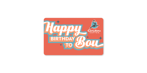 Happy Birthday to Bou gift card