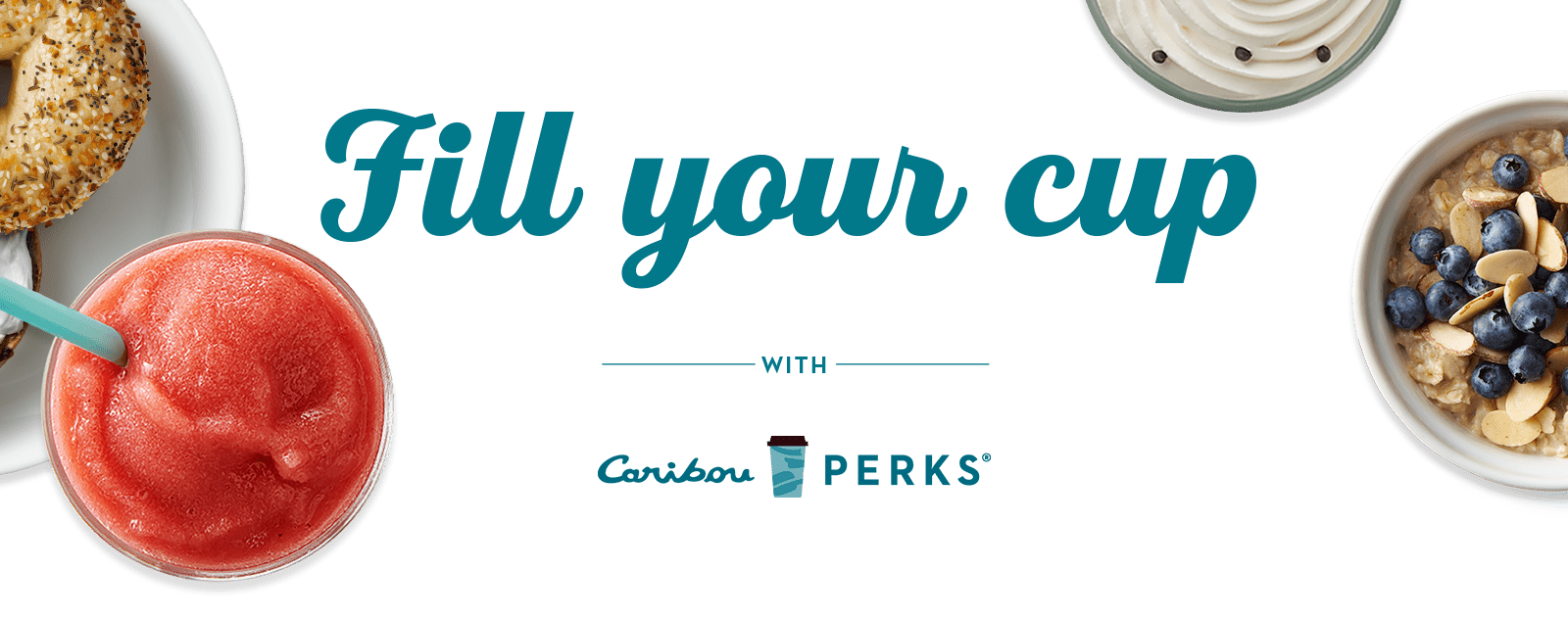 Fill your cup with Caribou Perks®