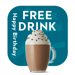 Happy Birthday! Enjoy a free birthday drink for your entire week when you're a Caribou Perks member.