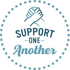 Support one another seal