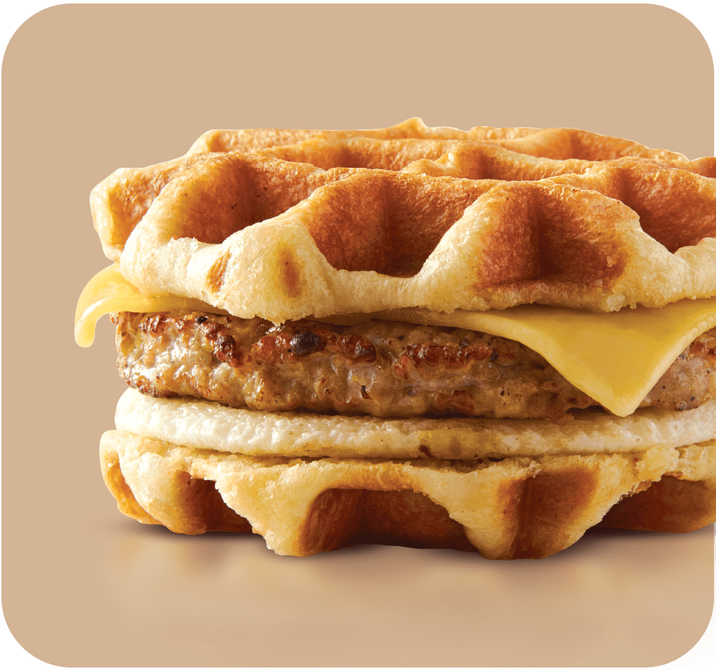 Maple Waffle Sandwich