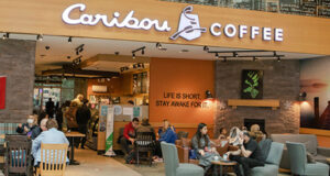 Exterior of a Caribou Coffee Location