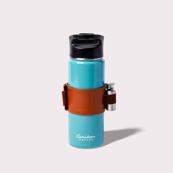 Blue bottle tumbler with Flask