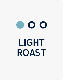 Light roast coffee graphic