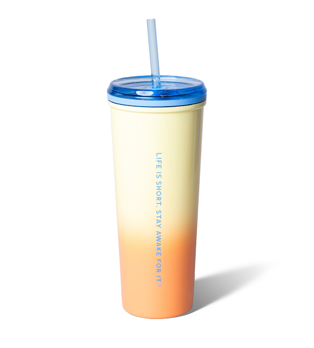 Ombre 22oz Stainless Steel Hot/Cold Tumbler - Citron - Image 2
