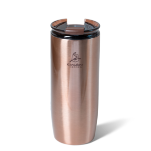 Fall Party 20oz Stainless Steel Logo Tumbler- Copper