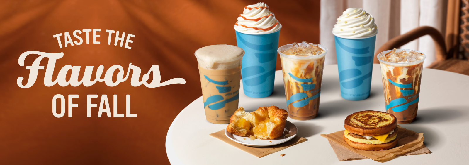 Taste the flavors of fall with fall drinks and food